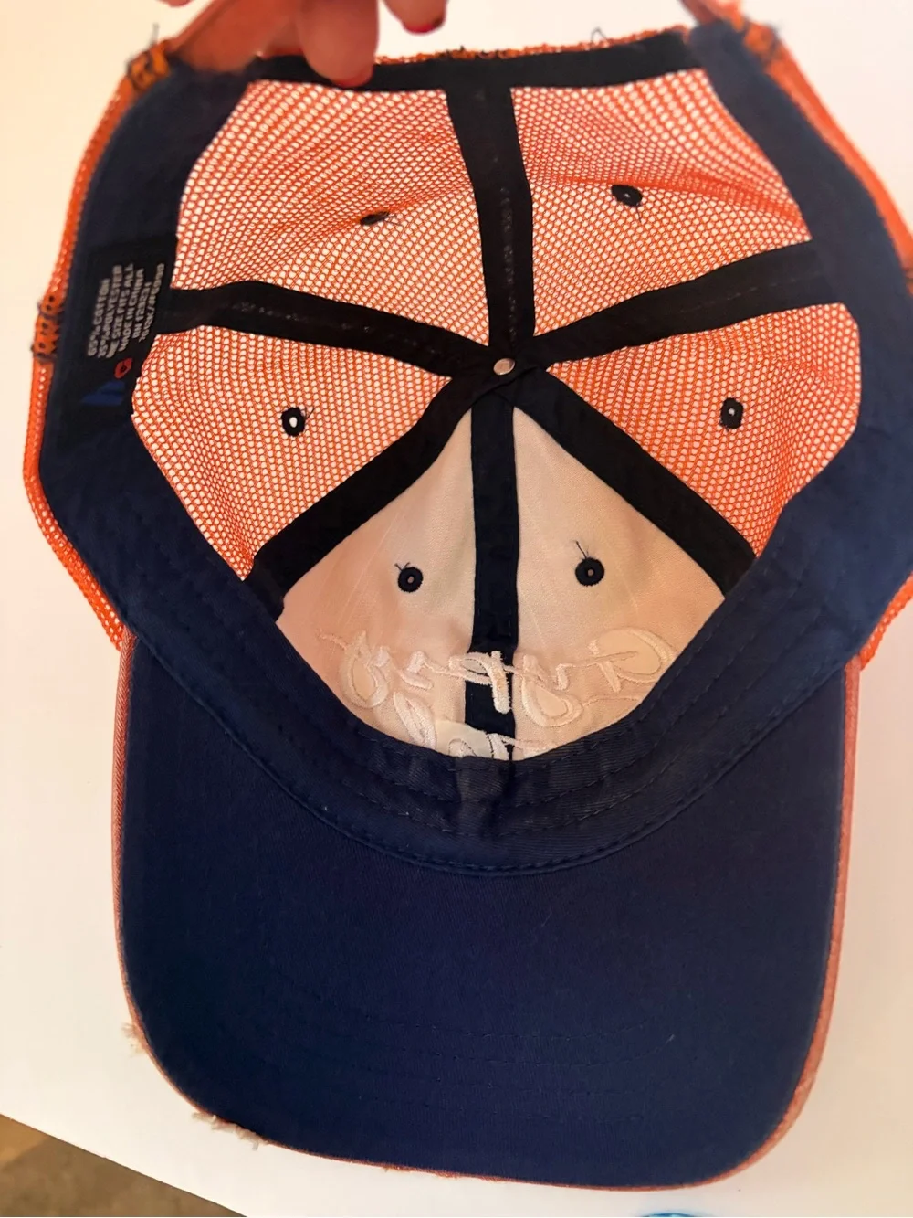Gypsy Soul Women's Orange Trucker Hat